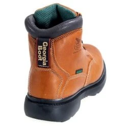 Georgia Boots: Men's G6503 Comfort Core Waterproof Farm And Ranch Boots -doublehboots shop image 53495