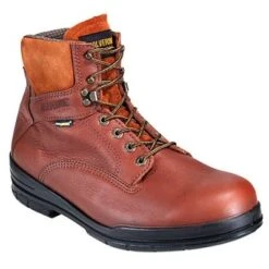 Wolverine Boots: Men's DuraShock 3122 Slip Resistant Brown Work Boots 15 Wolverine Boots: Men's DuraShock 3122 Slip Resistant Brown Work Boots -doublehboots shop image 53846