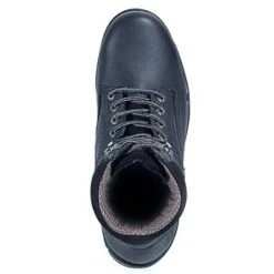 Wolverine Boots: Men's Black 3123 DuraShock Slip-Resistant Work Boots -doublehboots shop image 54095