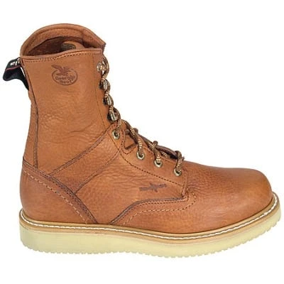 Georgia Boots: Men's G8342 Barracuda Gold EH Steel Toe Wedge Work Boots 3 Georgia Boots: Men's G8342 Barracuda Gold EH Steel Toe Wedge Work Boots