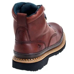 Georgia Boots: Men's Brown G6374 Georgia Giant EH Steel Toe Boots -doublehboots shop image 65767