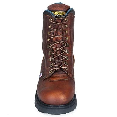 Carolina Boots: Men's Grizzly Steel Toe EH 1809 USA-Made Work Boots 4 Carolina Boots: Men's Grizzly Steel Toe EH 1809 USA-Made Work Boots - Image 2