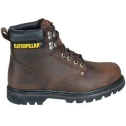 Caterpillar Boots: Men's Brown 6 Inch Climasphere 72593 EH Work Boots -doublehboots shop image 69207