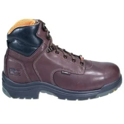Timberland PRO Boots: Men's TiTAN 26078 Brown Alloy Toe Work Boots -doublehboots shop image 70378
