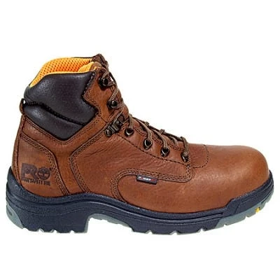 Timberland PRO Boots: Men's Brown 26063 TiTAN Safety Toe EH 6" Work Boots 3 Timberland PRO Boots: Men's Brown 26063 TiTAN Safety Toe EH 6" Work Boots