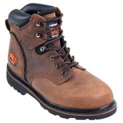 Timberland PRO Boots: Men's Pit Boss Brown 33034 EH Steel Toe Work Boots -doublehboots shop image 74098
