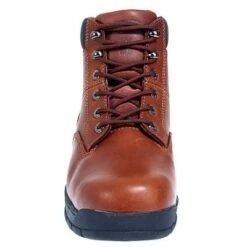 Wolverine Boots: Men's Brown 4906 Harrison Soft Toe Lace Up Work Boots -doublehboots shop image 76677