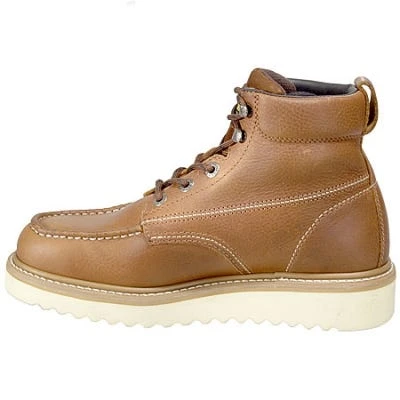 Wolverine Boots: Men's 8289 Steel Toe Wedge Sole Moc Toe Boots 5 Wolverine Boots: Men's 8289 Steel Toe Wedge Sole Moc Toe Boots - Image 3