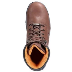 Timberland PRO Boots: Men's TiTAN 47019 Brown Waterproof Alloy Toe EH Boots -doublehboots shop image 82694