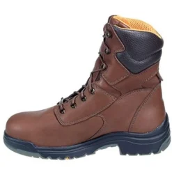 Timberland PRO Boots: Men's TiTAN 47019 Brown Waterproof Alloy Toe EH Boots -doublehboots shop image 82697