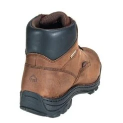 Wolverine Boots: Men's 5484 Durbin Waterproof Nubuck Brown Boots -doublehboots shop image 91482