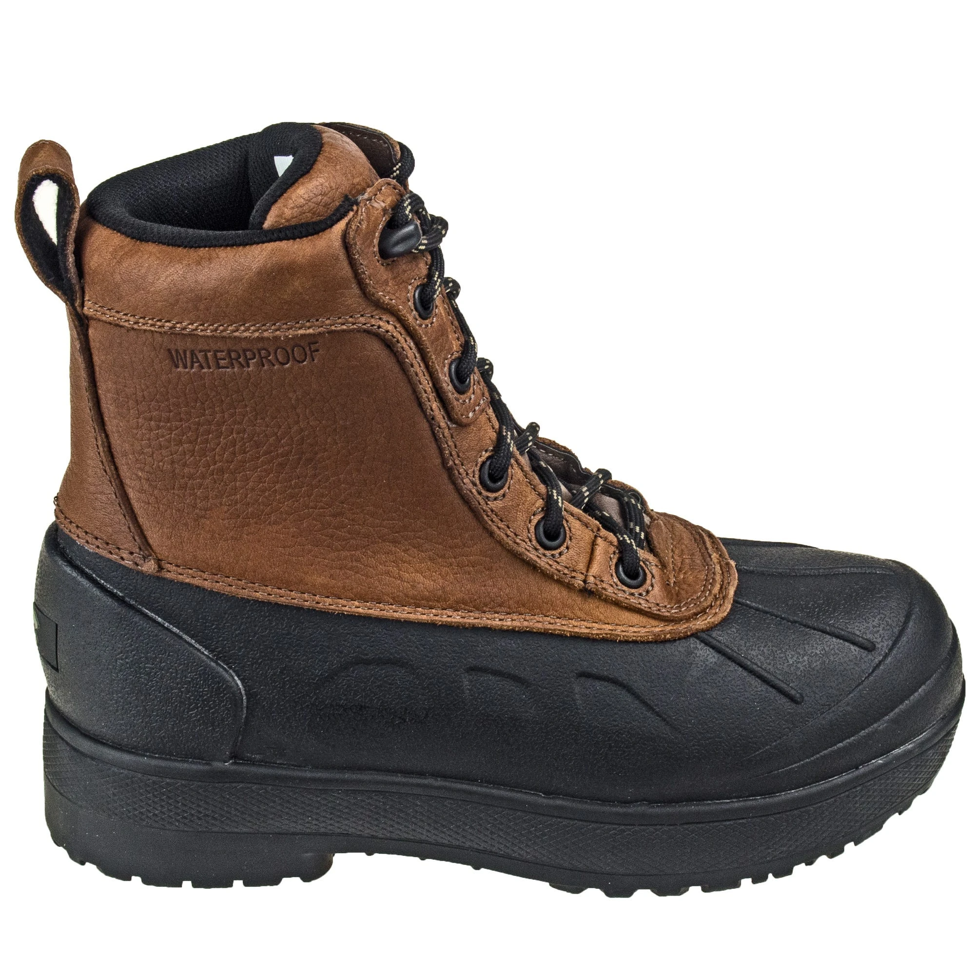 Iron Age Boots: Men's Black/Brown IA9650 Waterproof Steel Toe Boots 6 Iron Age Boots: Men's Black/Brown IA9650 Waterproof Steel Toe Boots - Image 4