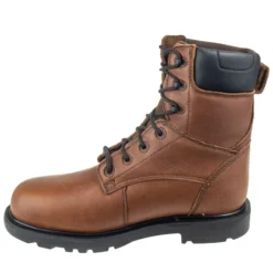 Iron Age Boots: Men's Brown IA0180 Composite Toe Waterproof EH Work Boots -doublehboots shop iron age ia0180 4