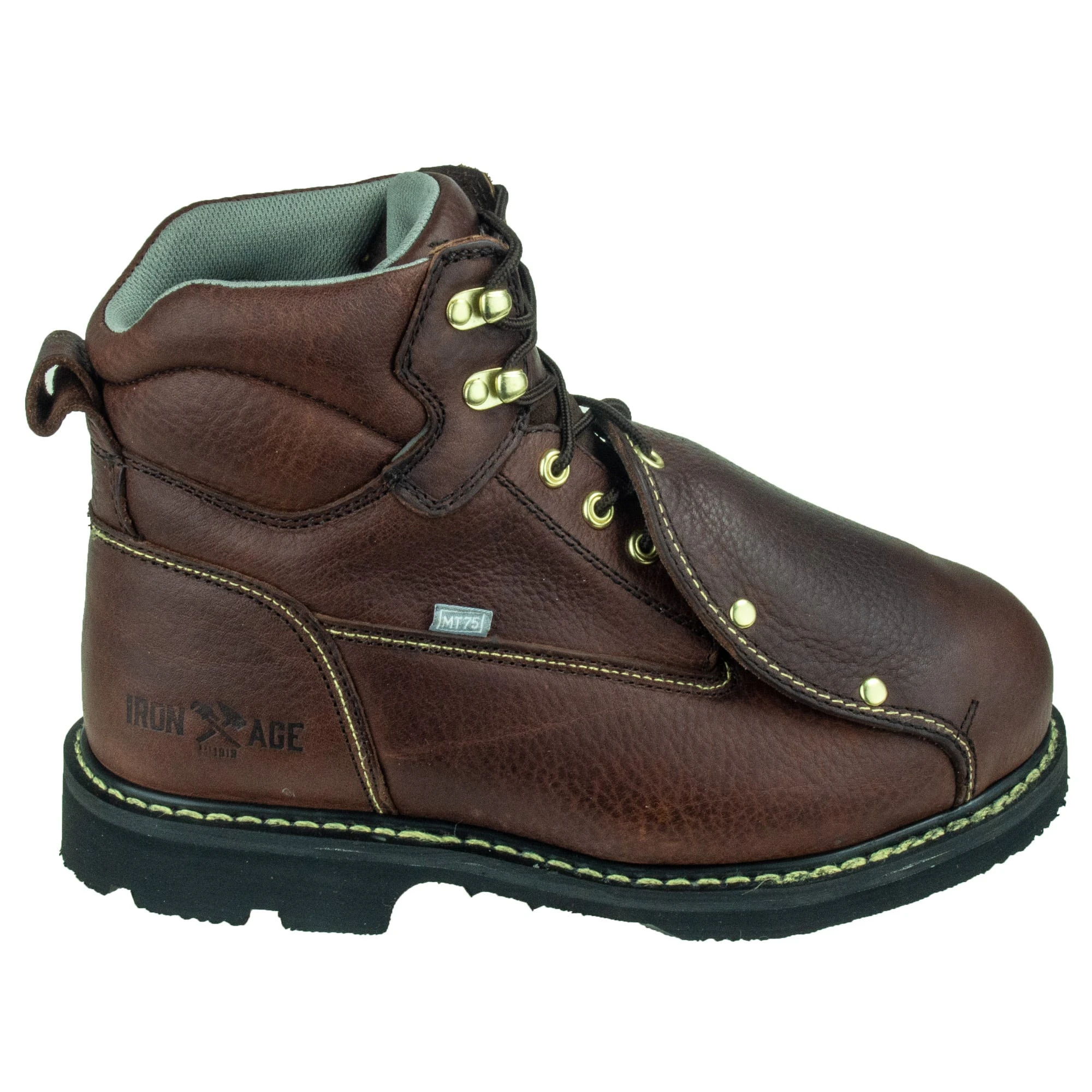 Iron Age Boots: Men's Brown IA5017 Groundbreaker 6-Inch Work Boots 4 Iron Age Boots: Men's Brown IA5017 Groundbreaker 6-Inch Work Boots - Image 2