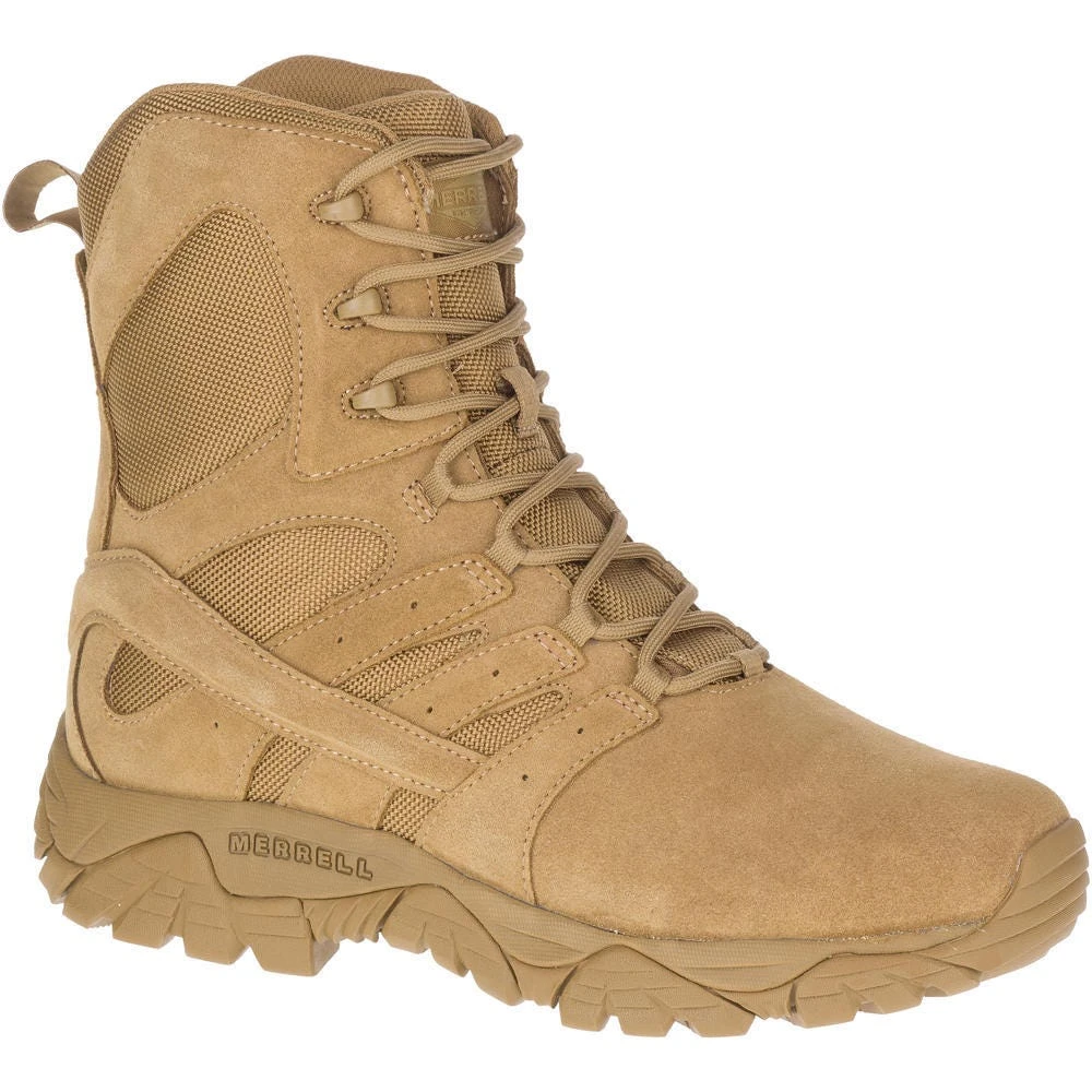 Merrell Boots: Unisex J099355 Tan Moab 2 Defense Slip Resistant Tactical Work Boot 8 Merrell Boots: Unisex J099355 Tan Moab 2 Defense Slip Resistant Tactical Work Boot - Image 6