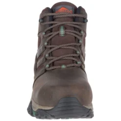 Merrell Boots: Men's J10627 Brown Moab Vertex Mid Composite Toe Waterproof Work Boot 10 Merrell Boots: Men's J10627 Brown Moab Vertex Mid Composite Toe Waterproof Work Boot -doublehboots shop j10627 2