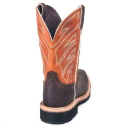Justin Boots: Men's SE4561 Steel Toe EH Stampede Cowboy Work Boots 15 Justin Boots: Men's SE4561 Steel Toe EH Stampede Cowboy Work Boots -doublehboots shop justin 4561 090 b 01