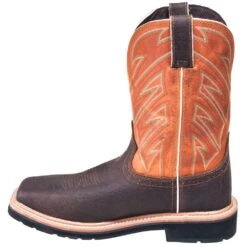 Justin Boots: Men's SE4561 Steel Toe EH Stampede Cowboy Work Boots 13 Justin Boots: Men's SE4561 Steel Toe EH Stampede Cowboy Work Boots -doublehboots shop justin 4561 090 i 01