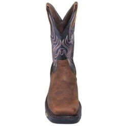Justin Boots: Men's WK2104 Steel Toe EH Cowboy Work Boots -doublehboots shop justin wk2104 f 01