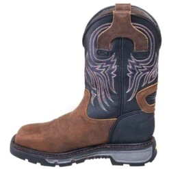 Justin Boots: Men's WK2104 Steel Toe EH Cowboy Work Boots -doublehboots shop justin wk2104 i 01