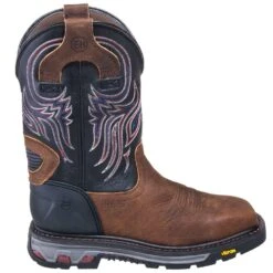Justin Boots: Men's WK2104 Steel Toe EH Cowboy Work Boots -doublehboots shop justin wk2104 o 01