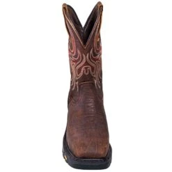 Justin Boots: Men's WK2111 Square Steel Toe Waterproof Commander X5 Pull-On Work Boots 14 Justin Boots: Men's WK2111 Square Steel Toe Waterproof Commander X5 Pull-On Work Boots -doublehboots shop justin wk2111 f 01