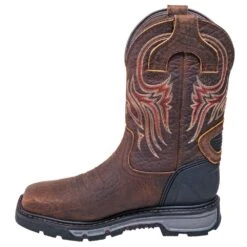 Justin Boots: Men's WK2111 Square Steel Toe Waterproof Commander X5 Pull-On Work Boots 13 Justin Boots: Men's WK2111 Square Steel Toe Waterproof Commander X5 Pull-On Work Boots -doublehboots shop justin wk2111 i 01