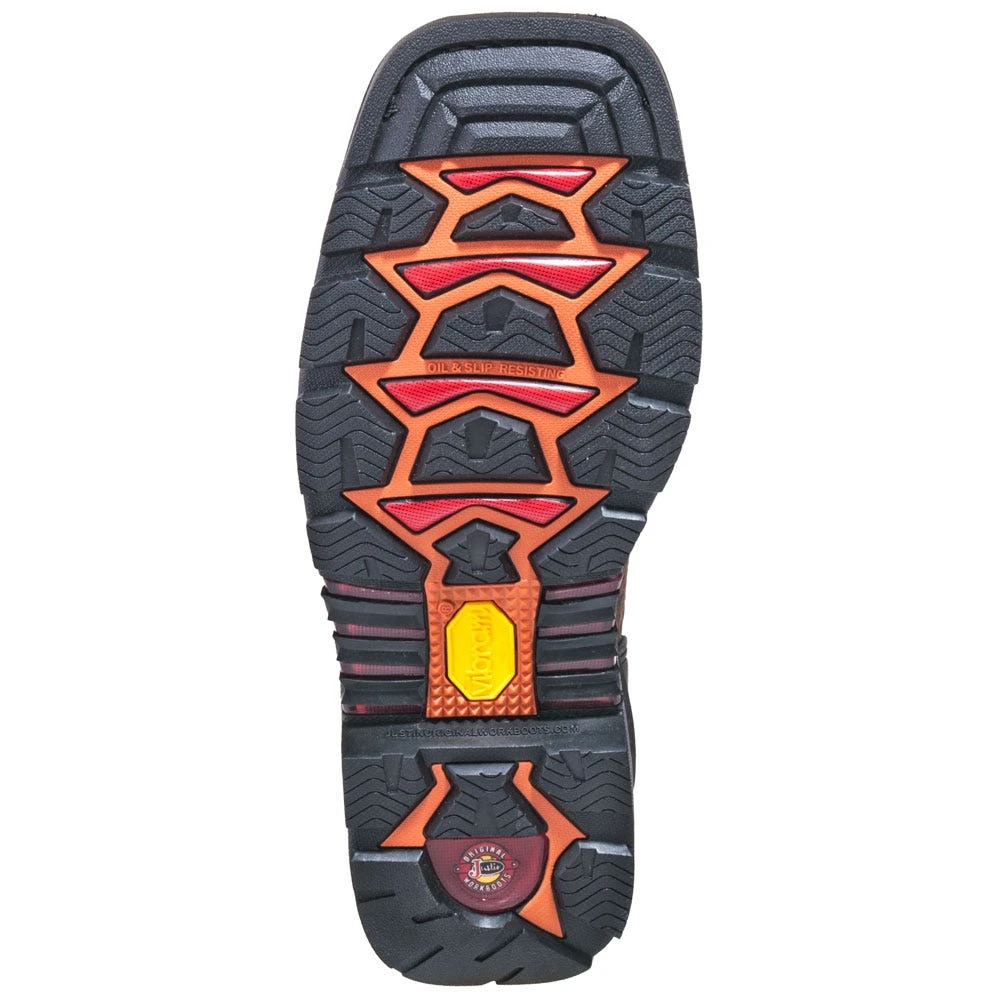 Justin Boots: Men's WK2111 Square Steel Toe Waterproof Commander X5 Pull-On Work Boots 3 Justin Boots: Men's WK2111 Square Steel Toe Waterproof Commander X5 Pull-On Work Boots