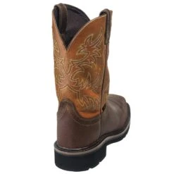 Justin Boots: Men's SE4812 Tan Composite Toe EH Non-Metallic Stampede Work Boots 15 Justin Boots: Men's SE4812 Tan Composite Toe EH Non-Metallic Stampede Work Boots -doublehboots shop justin wk4812 090 b 01