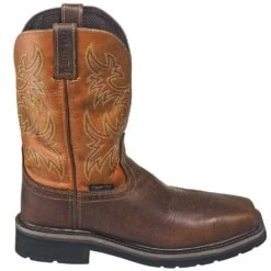 Justin Boots: Men's SE4812 Tan Composite Toe EH Non-Metallic Stampede Work Boots 12 Justin Boots: Men's SE4812 Tan Composite Toe EH Non-Metallic Stampede Work Boots -doublehboots shop justin wk4812 090 o 01