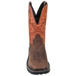 Justin Boots: Men's SE4944 Two Tone Leather EH Cowboy Work Boots -doublehboots shop justin wk4944 090 f 01