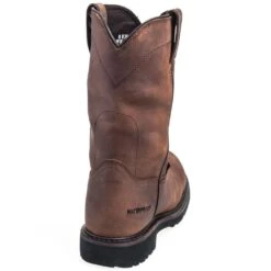 Justin Boots: Men's Steel Toe SE4961 Waterproof EH Wyoming Cowboy Boots -doublehboots shop justin wk4961 b 01