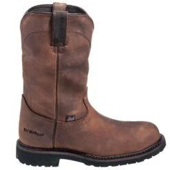 Justin Boots: Men's Steel Toe SE4961 Waterproof EH Wyoming Cowboy Boots -doublehboots shop justin wk4961 o 01