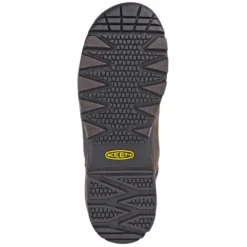 KEEN Utility Boots: Men's 1015401 Steel Toe Brown Waterproof Louisville 6-Inch Work Boots