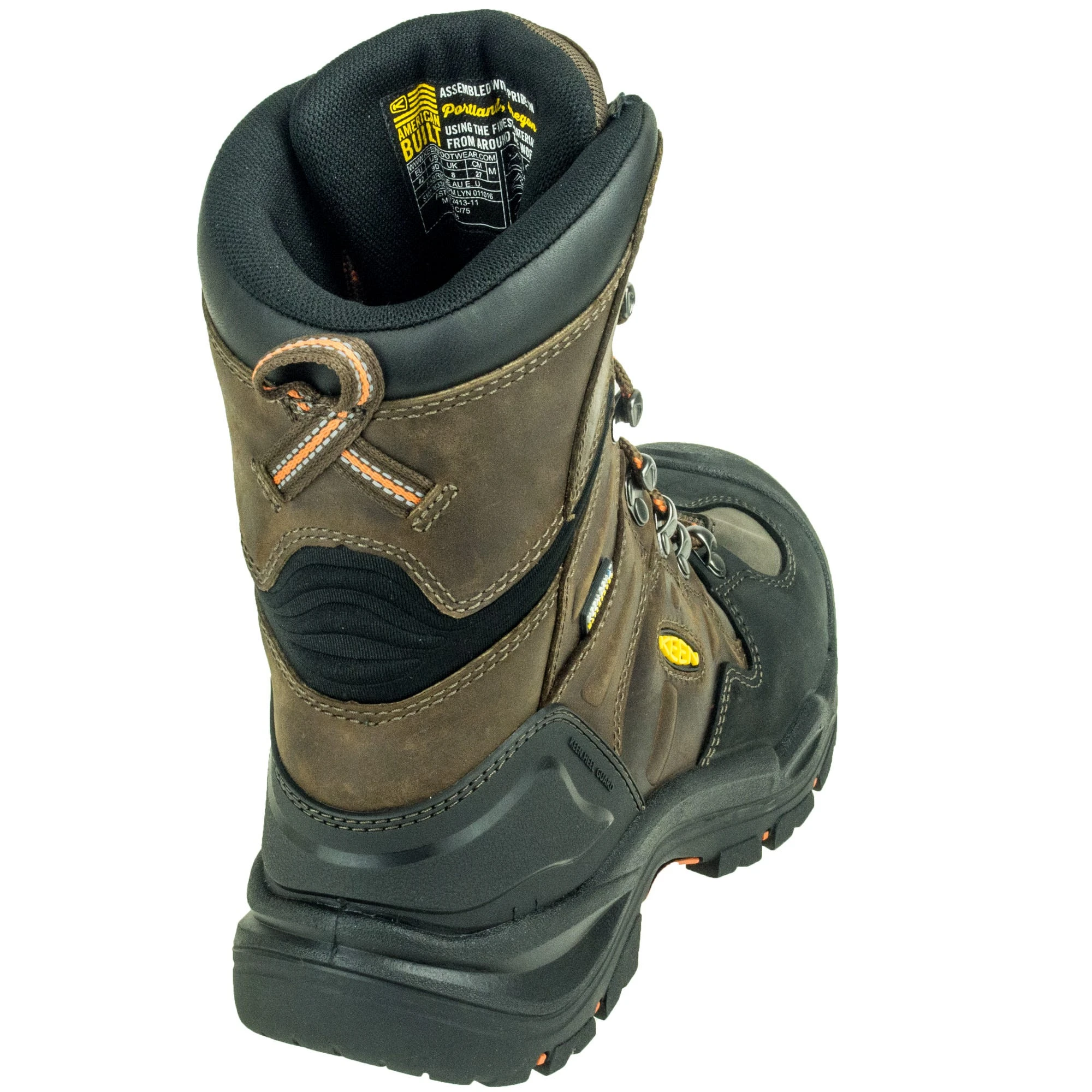 KEEN Utility Boots: Men's 8 Inch Coburg 1017833 Waterproof Steel Toe Work Boots 7 KEEN Utility Boots: Men's 8 Inch Coburg 1017833 Waterproof Steel Toe Work Boots - Image 5