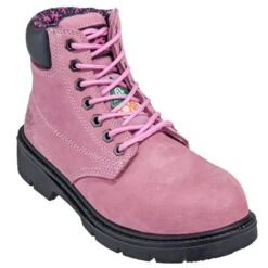 Moxie Boots: Women's 50162 Steel Toe Waterproof EH Pink Alice Work Boots 13 Moxie Boots: Women's 50162 Steel Toe Waterproof EH Pink Alice Work Boots -doublehboots shop moxie alice 50162 p 01
