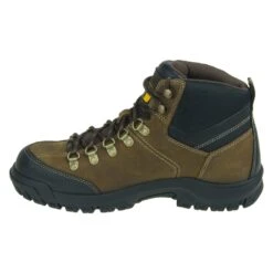 Caterpillar Boots: Men's Threshold Brown Waterproof 74128 Work Boots -doublehboots shop p74128 4