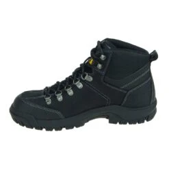 Caterpillar Boots: Men's 74129 Threshold Waterproof Black Boots -doublehboots shop p74129 4
