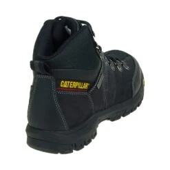 Caterpillar Boots: Men's 74129 Threshold Waterproof Black Boots -doublehboots shop p74129 5