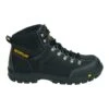 Caterpillar Boots: Men's 74129 Threshold Waterproof Black Boots -doublehboots shop p74129 6