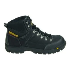 Caterpillar Boots: Men's 74129 Threshold Waterproof Black Boots