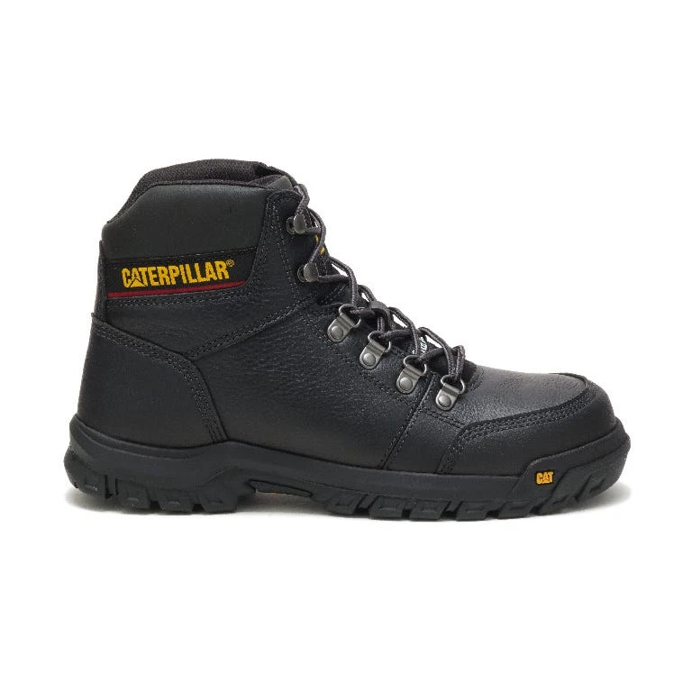 CAT Footwear: Men's P90800 Outline Steel Toe Black Slip-Resistant Boots 4 CAT Footwear: Men's P90800 Outline Steel Toe Black Slip-Resistant Boots - Image 2