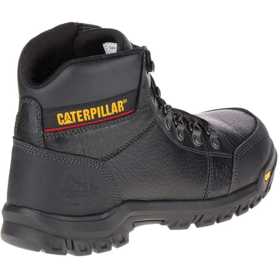 CAT Footwear: Men's P90800 Outline Steel Toe Black Slip-Resistant Boots 9 CAT Footwear: Men's P90800 Outline Steel Toe Black Slip-Resistant Boots - Image 7