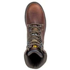 Caterpillar Boots: Men's Indiana 2.0 90870 Brown Steel Toe 8-Inch Work Boots 14 Caterpillar Boots: Men's Indiana 2.0 90870 Brown Steel Toe 8-Inch Work Boots -doublehboots shop p90870 6