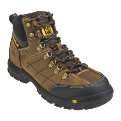 Caterpillar Boots: Men's 6 Inch Brown P90935 Threshold Waterproof Steel Toe Work Boots -doublehboots shop p90935 1