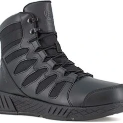 Reebok Boots: Men's RB4355 Black 6 Inch Floatride Energy Tactical Soft Toe Work Boot