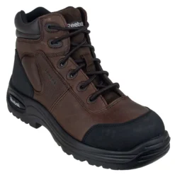 Reebok Boots: Men's Brown RB7755 Composite Toe Trainex Work Boots -doublehboots shop rb7755 1