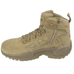 Reebok Boots: Men's Tan RB8694 Rapid Response EH Composite Toe Military Boots -doublehboots shop rb8694 4