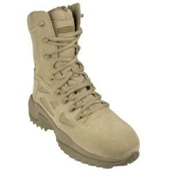 Reebok Boots: Men's Tan RB8894 Rapid Response EH Composite Toe Military Boots -doublehboots shop rb8894 1