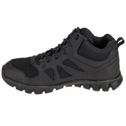 Reebok Boots: Men's Sublite Non-Metallic Black RB8405 Slip-Resistant Duty Boots -doublehboots shop reebok rb8405 i 01